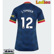 Arsenal Jurrien Timber #12 Replica Away Shirt Ladies 2026-27 Short Sleeve